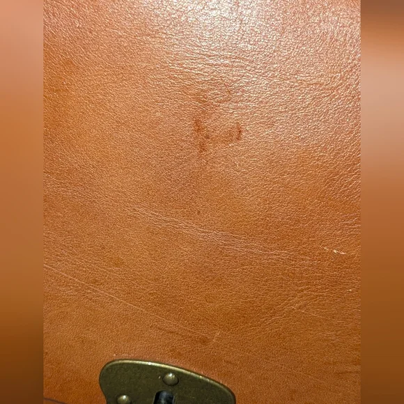 Patricia Nash Heritage Cadiz Leather Satchel Crossbody Bag VGUC Brown - Picture 14 of 14